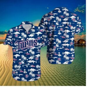 Minnesota Twins Island Blue Hawaiian Shirt