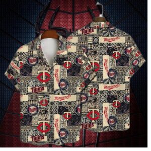 Minnesota Twins Island Breeze Hawaiian Shirt