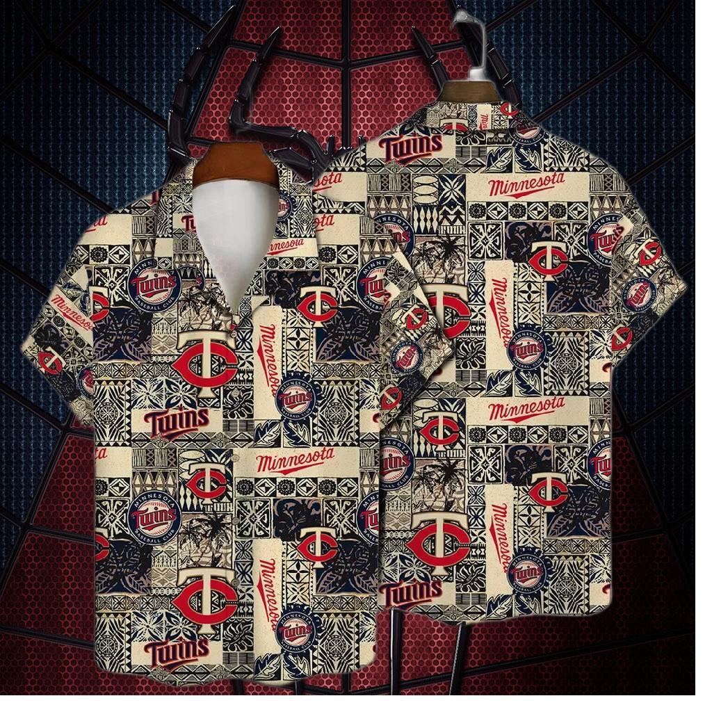 Minnesota Twins Island Breeze Hawaiian Shirt