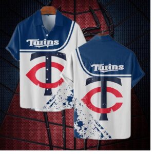 Minnesota Twins Ocean Breeze Hawaiian Shirt
