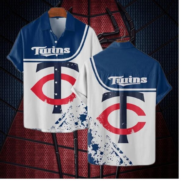 Minnesota Twins Ocean Breeze Hawaiian Shirt