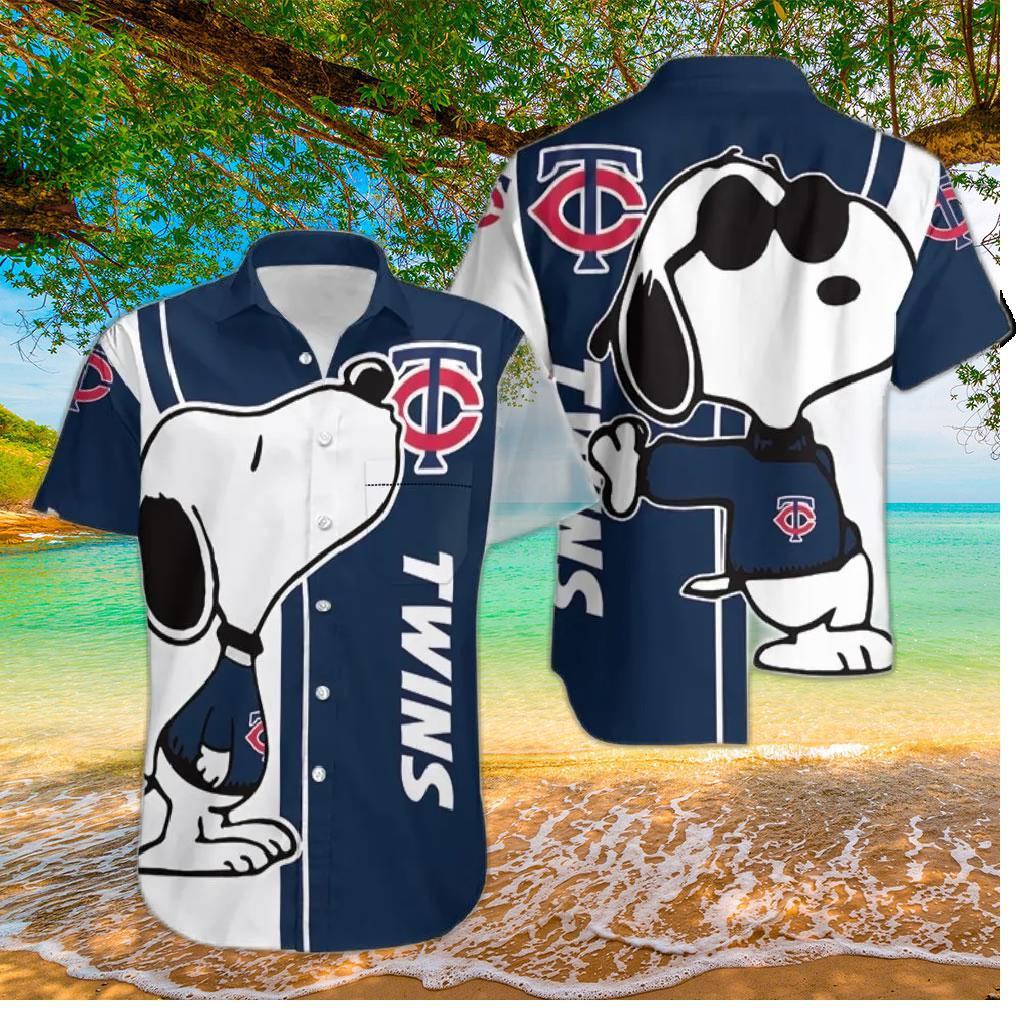 Minnesota Twins Snoopy Vibes Hawaiian Shirt