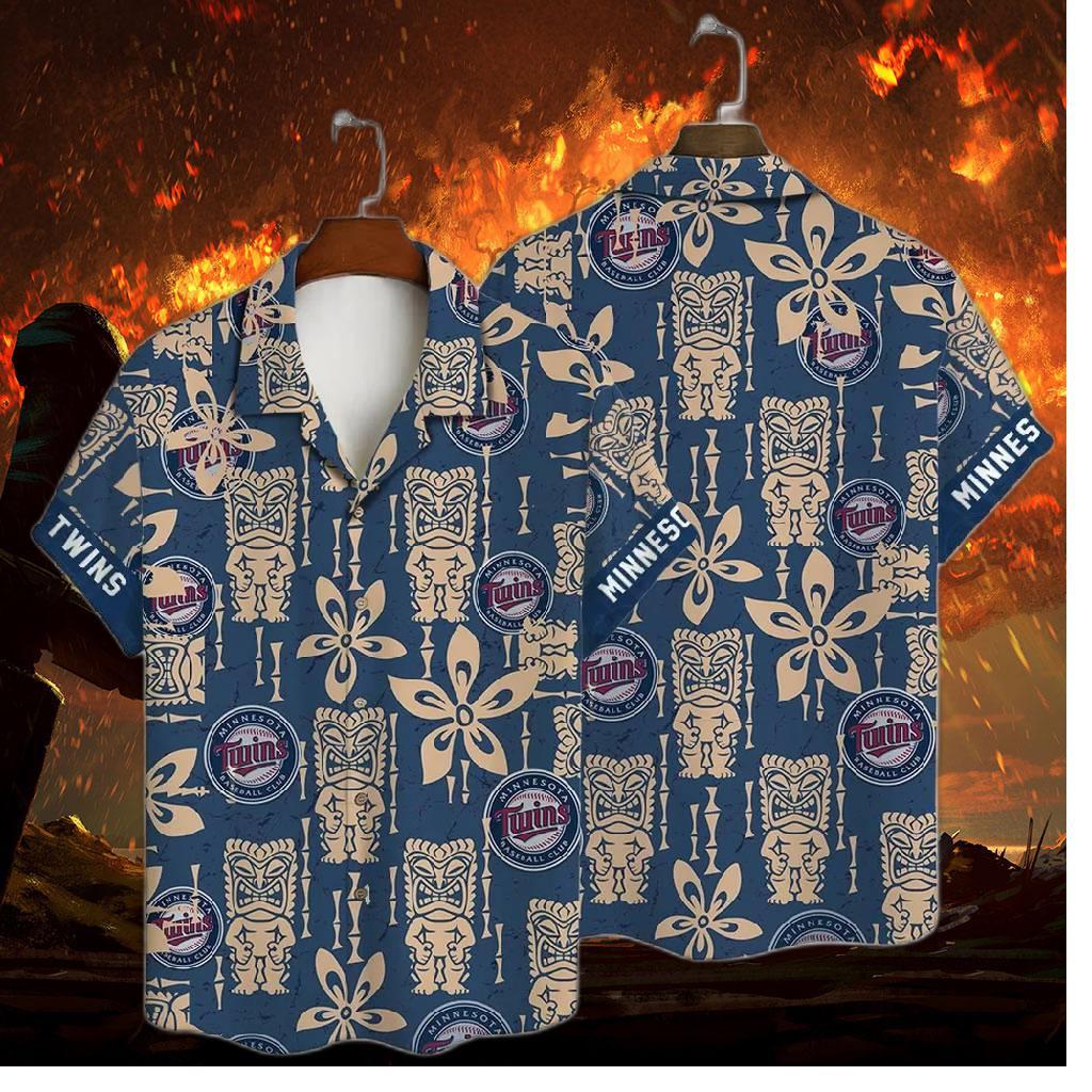 Minnesota Twins Tiki Tropic Hawaiian Shirt