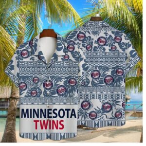 Minnesota Twins Vintage Tropics Hawaiian Shirt