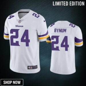 Minnesota Vikings Camryn Bynum 24 White Vapor Limited Jersey - Men's