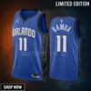 Mo Bamba 11 -23 Orlando Magic Blue Statement Edition Jersey Swingman