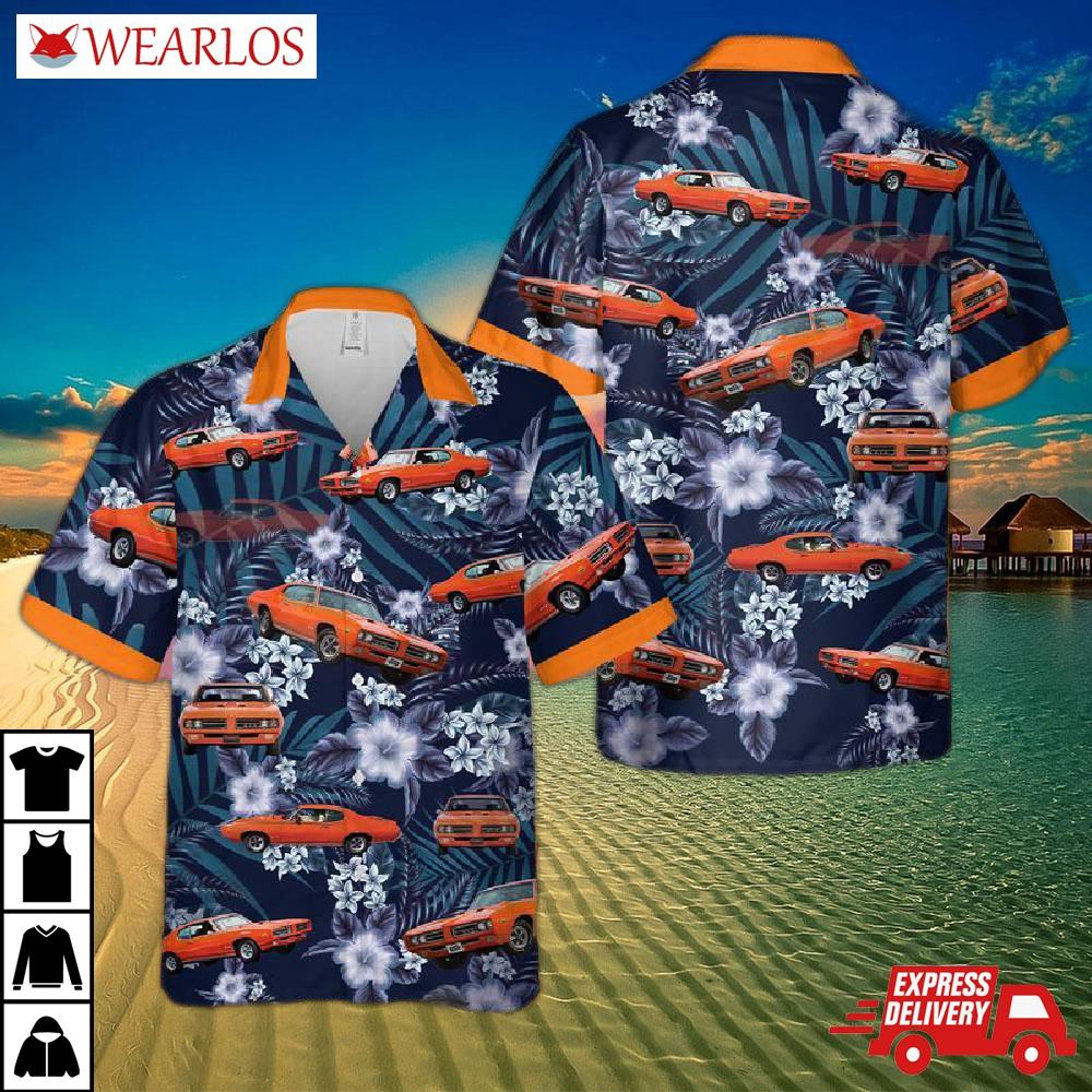 Muscle Car Hawaiian Shirt
