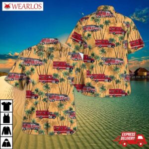 Naperville Fire Department Illinois Hawaiian Shirt