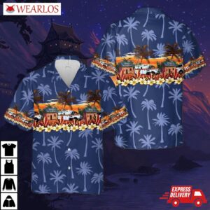 Nashville Fire Department Ambulance Hawaiian Shirt