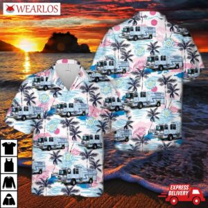 Nassau Bay Volunteer Fire Department Hawaiian Shirt