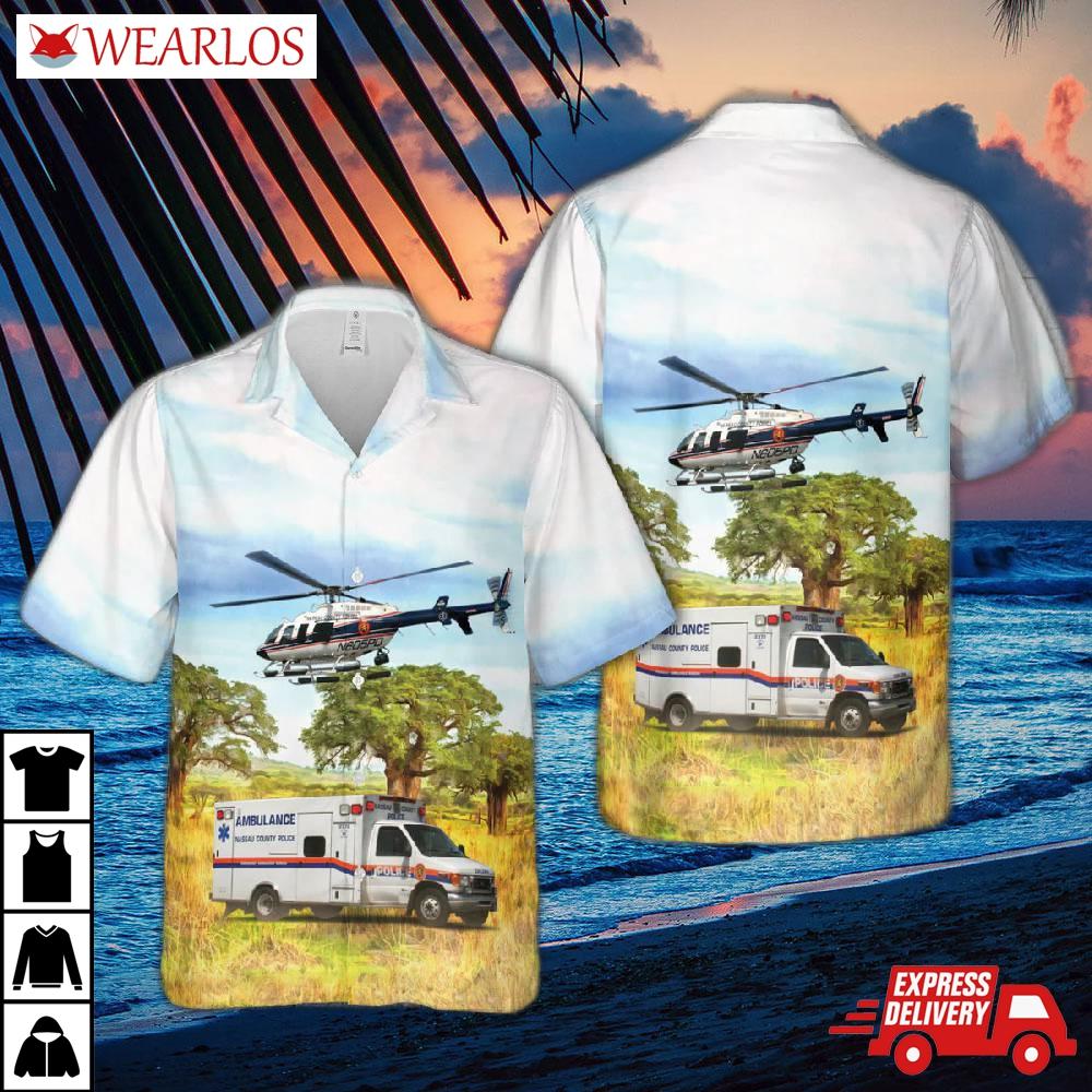 Nassau County Police, New York Hawaiian Shirt
