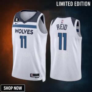 Naz Reid 11 Minnesota Timberwolves -23 Association Edition White Men Jersey Swingman