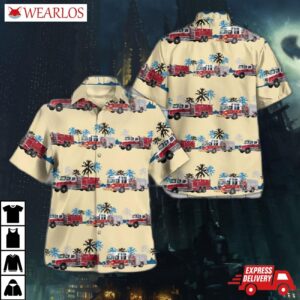 Nazareth Northampton County Pennsylvania Upper Fire Department Hawaiian Shirt