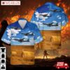 Nebraska Air National Guard 173D Refueling Squadron Boeing Kc-135 Stratotanker Hawaiian Shirt