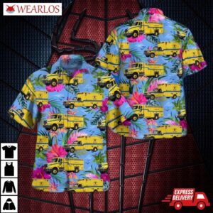 Nevada, Clark County Fire Department Station 14 - Winchester Hawaiian Shirt