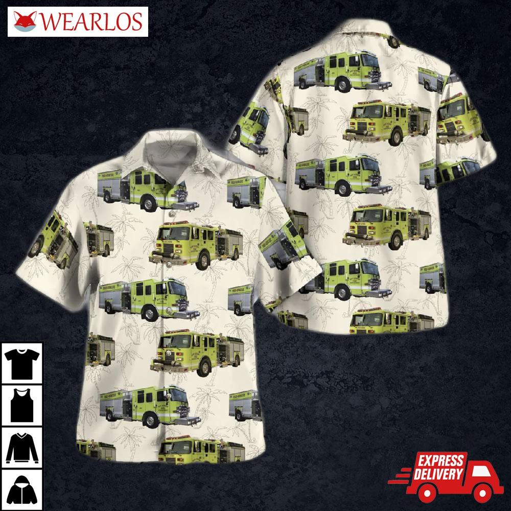 New Athens Fire Co. #1, Illinois Hawaiian Shirt