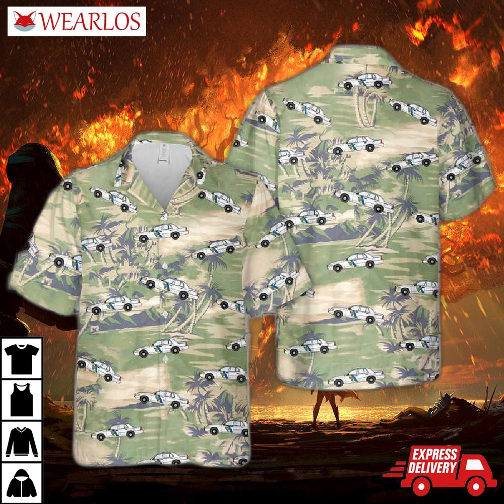 New Jersey State Police Hawaiian Shirt