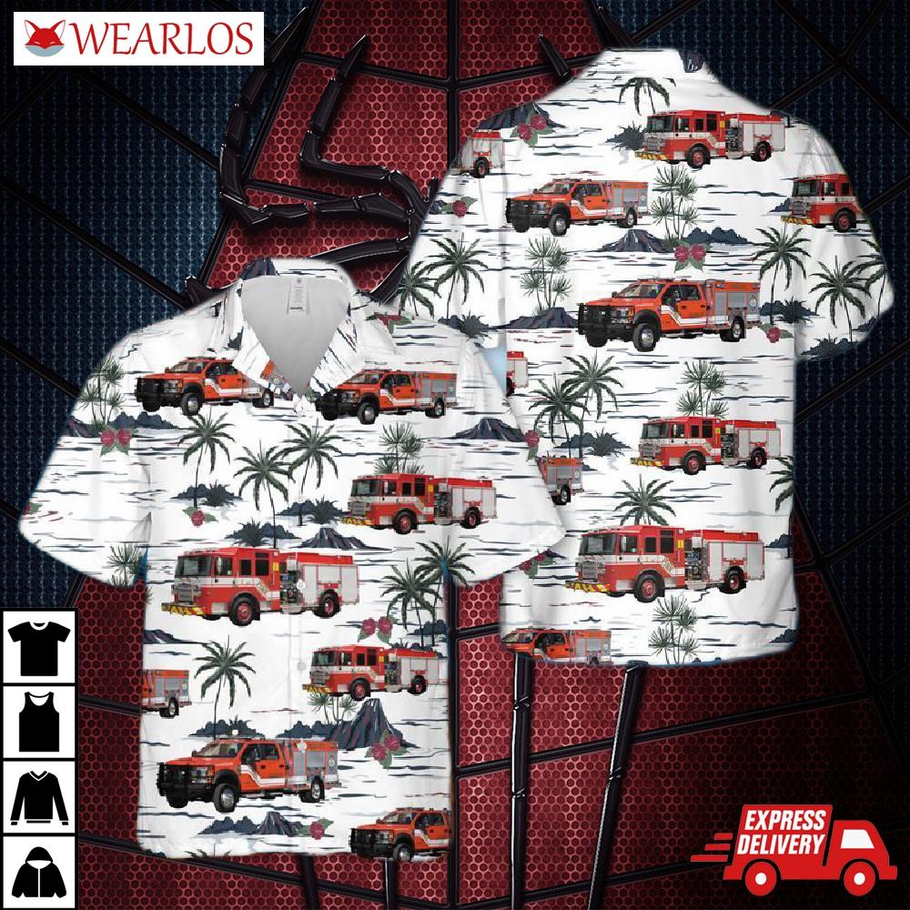 New Orleans Fire Department, Louisiana Hawaiian Shirt