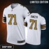 New Orleans Saints #71 Ryan Ramczyk Nike Color Rush White Jersey