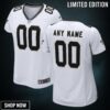 New Orleans Saints Womens Custom Game Jersey White Jerseys Nfl