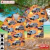 New York Briarcliff Manor Fire Department Ambulance Hawaiian Shirt