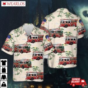 New York City Fire Department Hawaiian Shirt