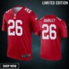 New York Giants Saquon Barkley Red Inverted Legend Jersey