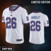 New York Giants Saquon Barkley White Nike Color Rush Limited Jersey