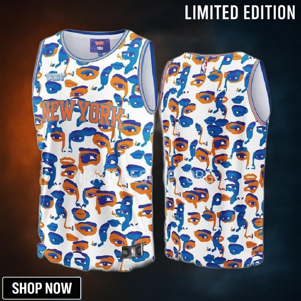 New York Knicks & Kidsuper Studios Unisex Hometown Jersey