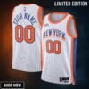 New York Knicks Nike City Edition Swingman Jersey - Custom Unisex
