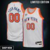 New York Knicks Nike City Edition Swingman Jersey - Custom Youth