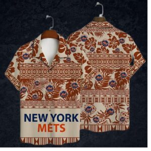 New York Mets Coastal Retreat Hawaiian Shirt