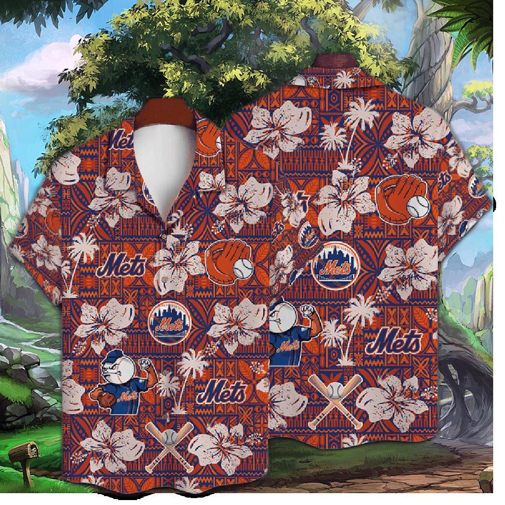 New York Mets Freedom Vibes Hawaiian Shirt