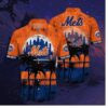 New York Mets coconut Sunset hawaiian Shirt