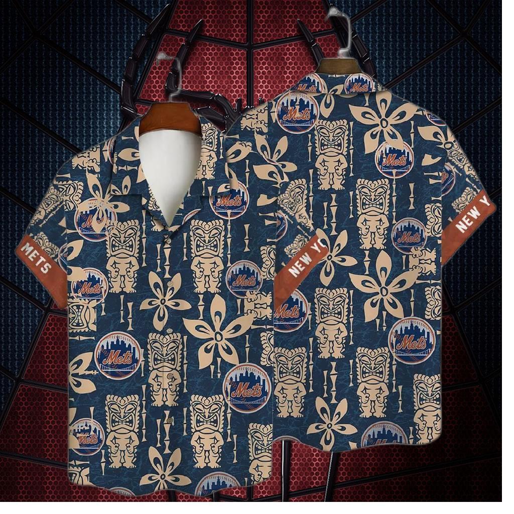 New York Mets Summer Swing Hawaiian Shirt