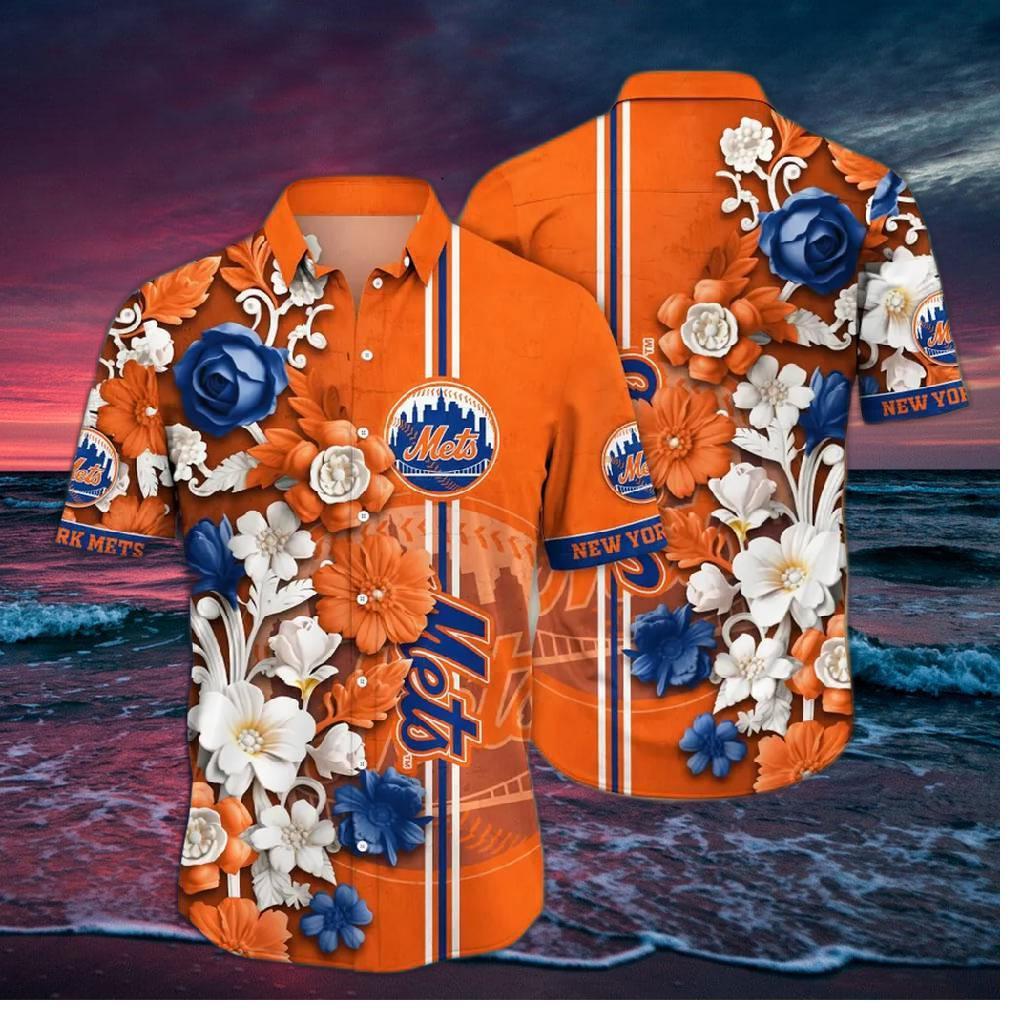 New York Mets Sunset Dream Hawaiian Shirt