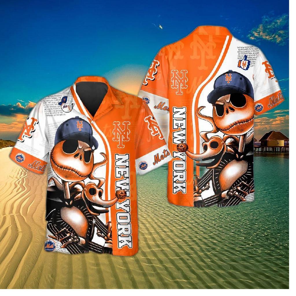New York Mets Tropical Escape Hawaiian Shirt