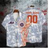 New York Mets Tropical Game Day Hawaiian Shirt