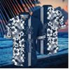 New York Yankees Ocean Breeze Hibiscus Hawaiian Shirt