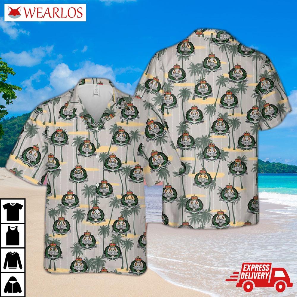 New Zealand Army, Royal Armoured Corps (rnzac) Hawaiian Shirt