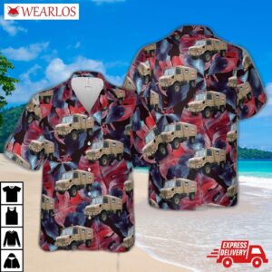 New Zealand Army Unimog Hawaiian Shirt