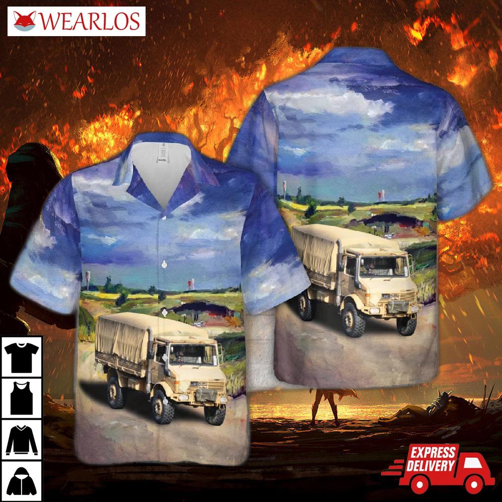 New Zealand Army Unimog Hawaiian Shirt