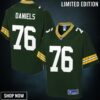 Nfl Pro Line Mens Green Bay Packers Mike Daniels Team Color Jersey