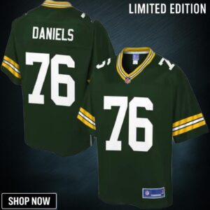Nfl Pro Line Mens Green Bay Packers Mike Daniels Team Color Jersey