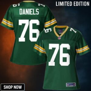 Nfl Pro Line Womens Green Bay Packers Mike Daniels Team Color Jersey