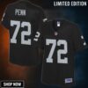 Nfl Pro Line Womens Oakland Raiders Donald Penn Team Color Jersey