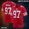 Nick Bosa 97 San Francisco 49ers Player Game Jersey - Scarlet