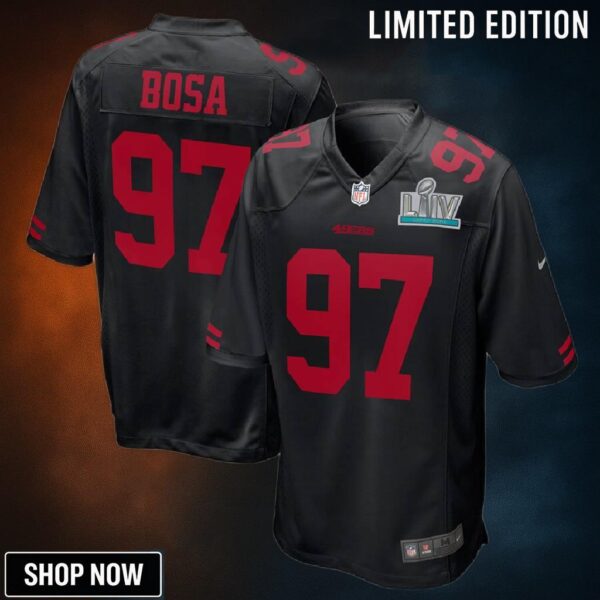 Nick Bosa San Francisco 49ers Nike Super Bowl Liv Game Event Jersey - Black