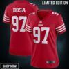 Nick Bosa San Francisco 49ers Womens Player Game Jersey Scarlet Nfl