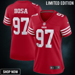 Nick Bosa San Francisco 49ers Womens Player Game Jersey Scarlet Nfl